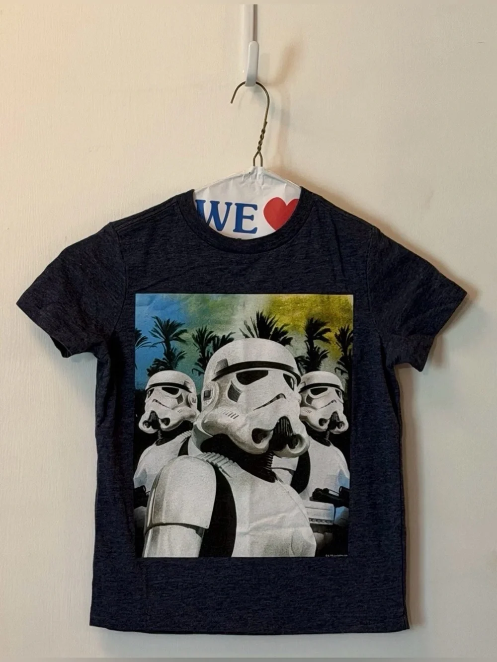 Old Navy Star Wars Stormtrooper Graphic Tee - Navy Blue